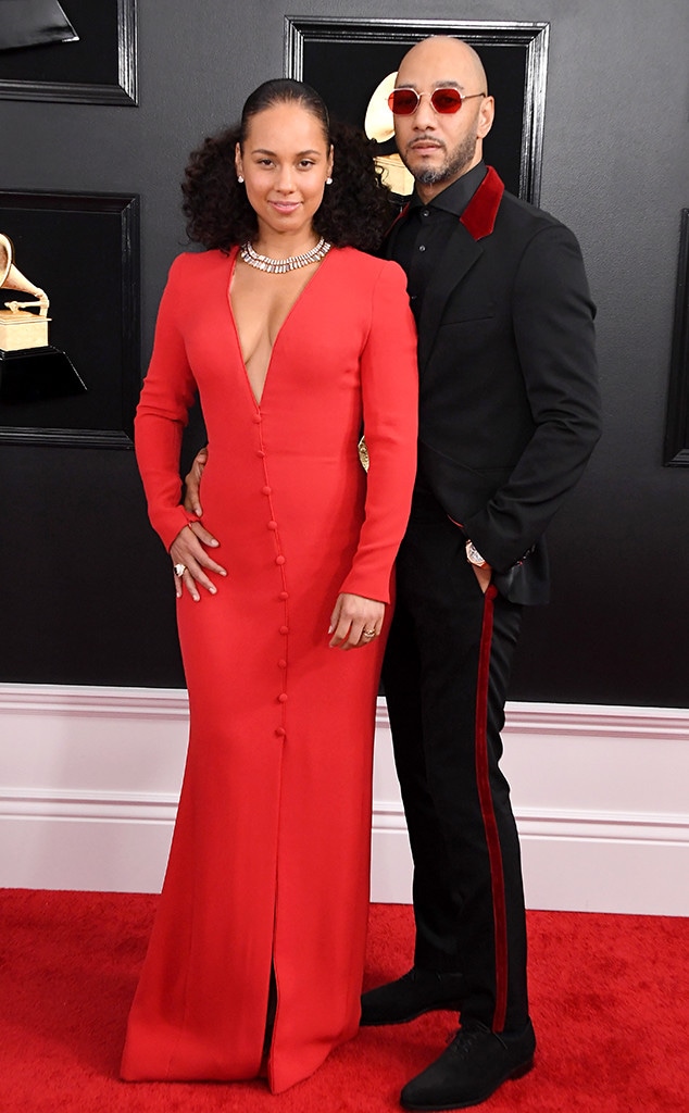 Alicia Keys and Swizz Beatz Are Couple Goals at 2019 Grammy Awards - E